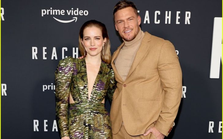 Catherine Ritchson and Alan Ritchson shared many red carpets moments together.